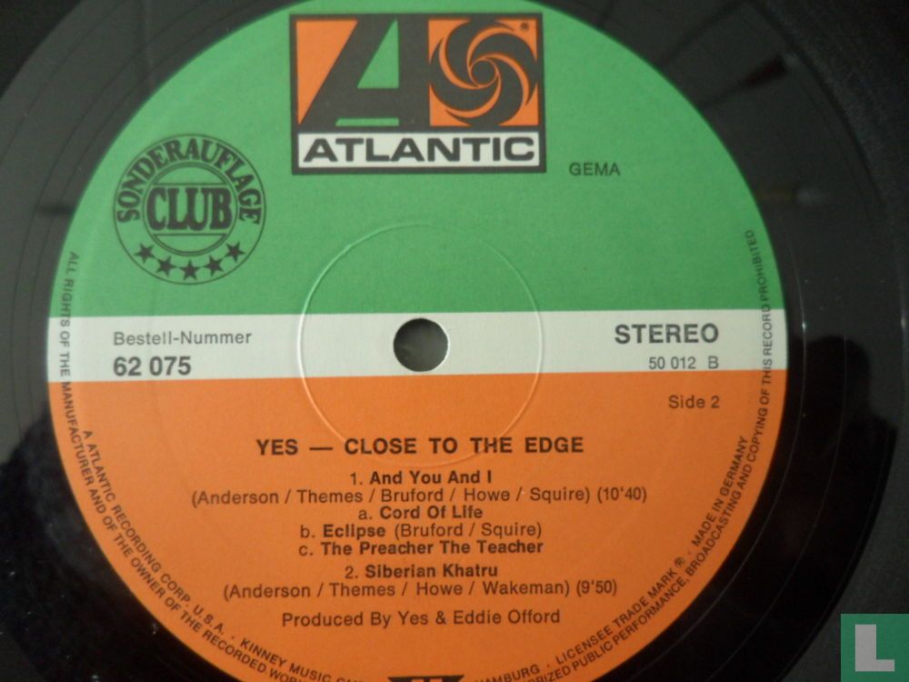 Close To The Edge