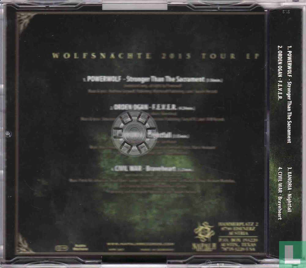 Wolfsnächte 2015 Tour EP