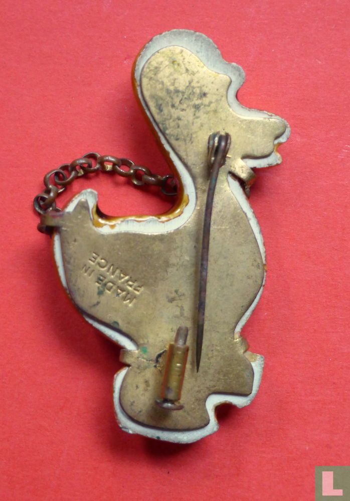 Keramische Broche Eend