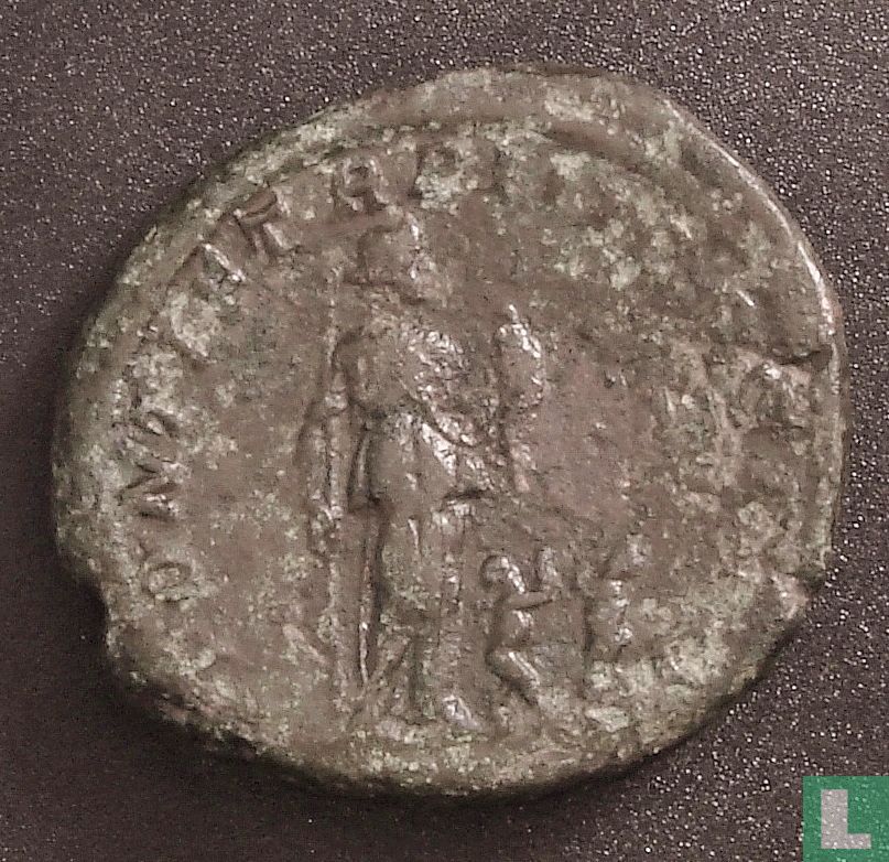 Empire romain, AE Comme, 209-212 AD, Geta, Rome, 211 après JC