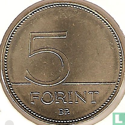 Hongrie 5 forint 2014
