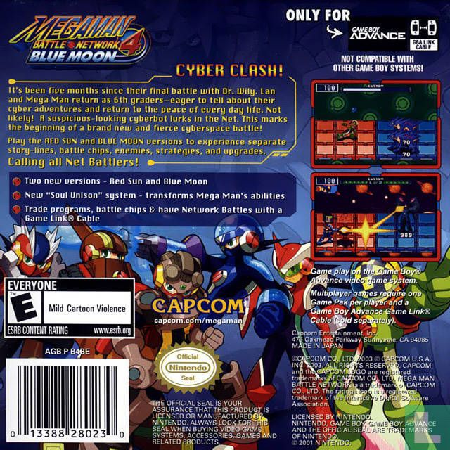 Mega Man: Battle Network 4 Blue Moon