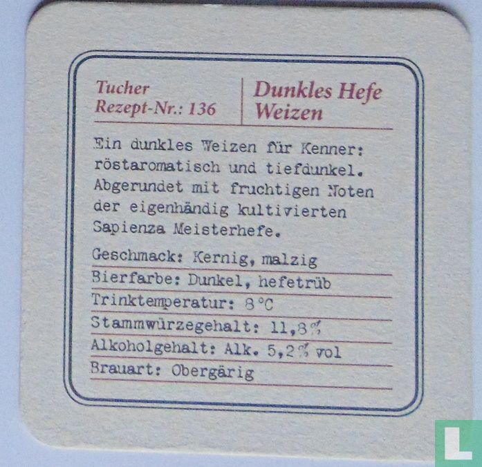 136 Dunkles Hefe Weizen