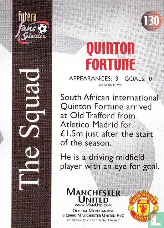 Quinton Fortune