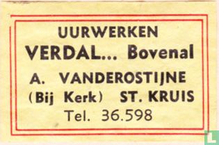 Verdal - A. Vanderostijne