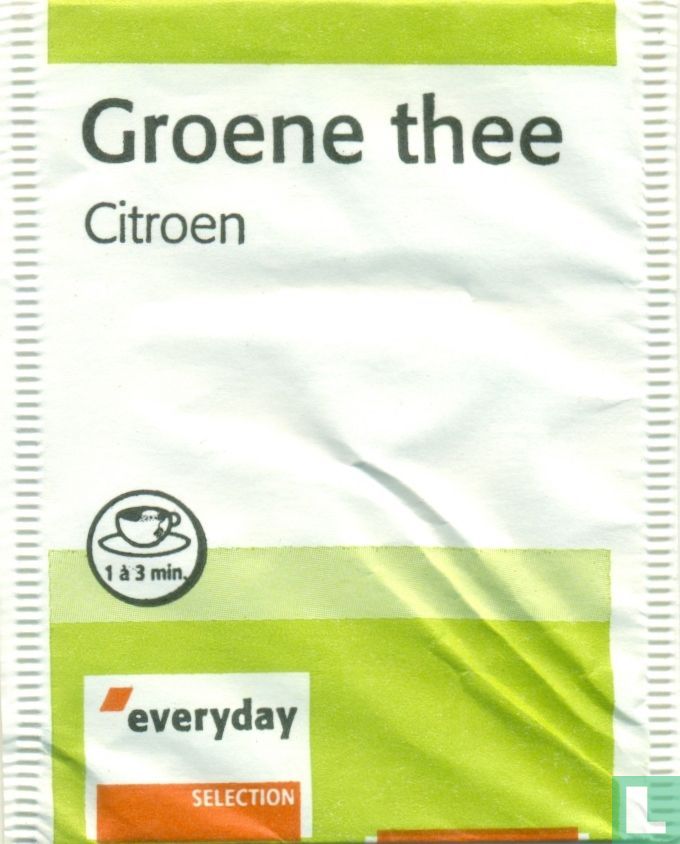 Groene thee Citroen