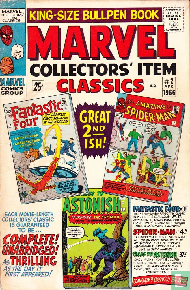 Marvel Collectors' Item Classics 2