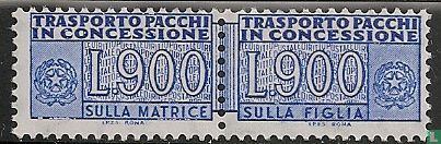 Colis postal en concession