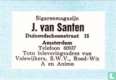 Sigarenmagazijn J. van Santen