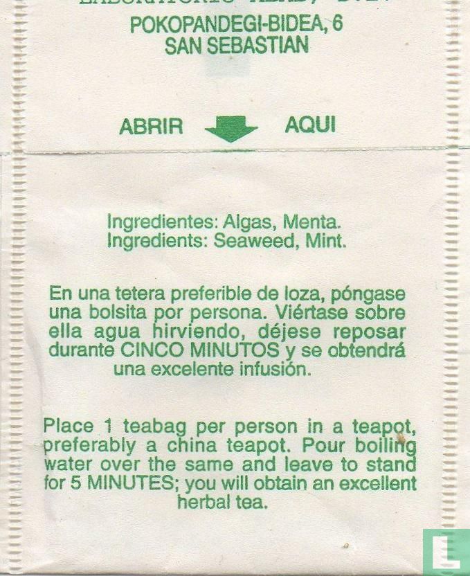 Infusión de Algas con Menta