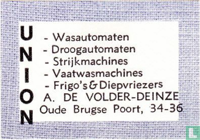 Union - A. De Volder