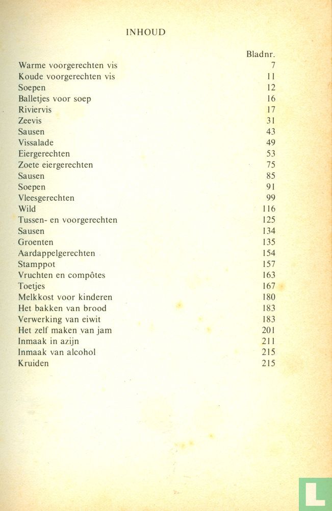 Grootmoeders kookboek