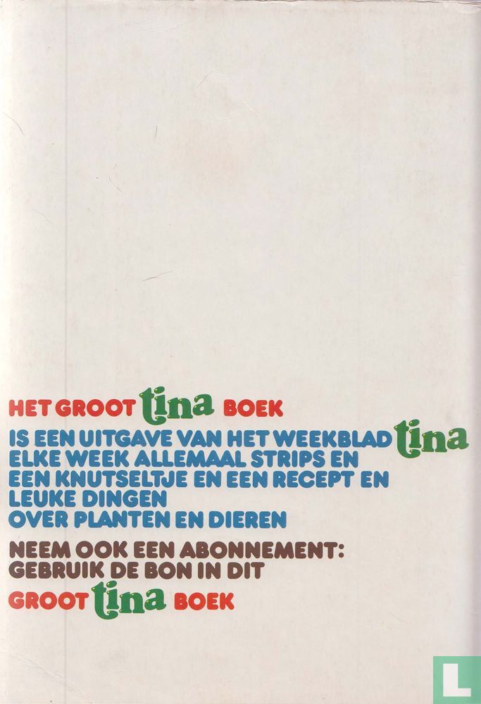 Groot Tina Boek