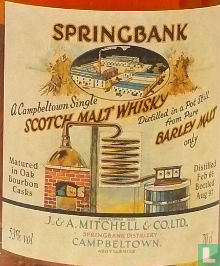 Springbank 1966 Cask 486