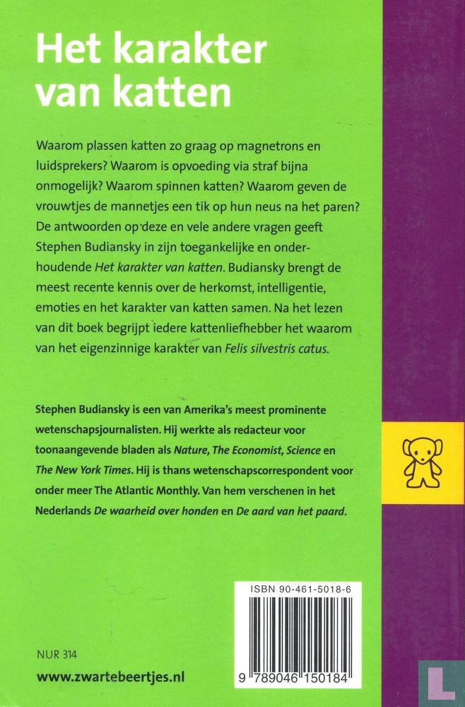 Het karakter van katten