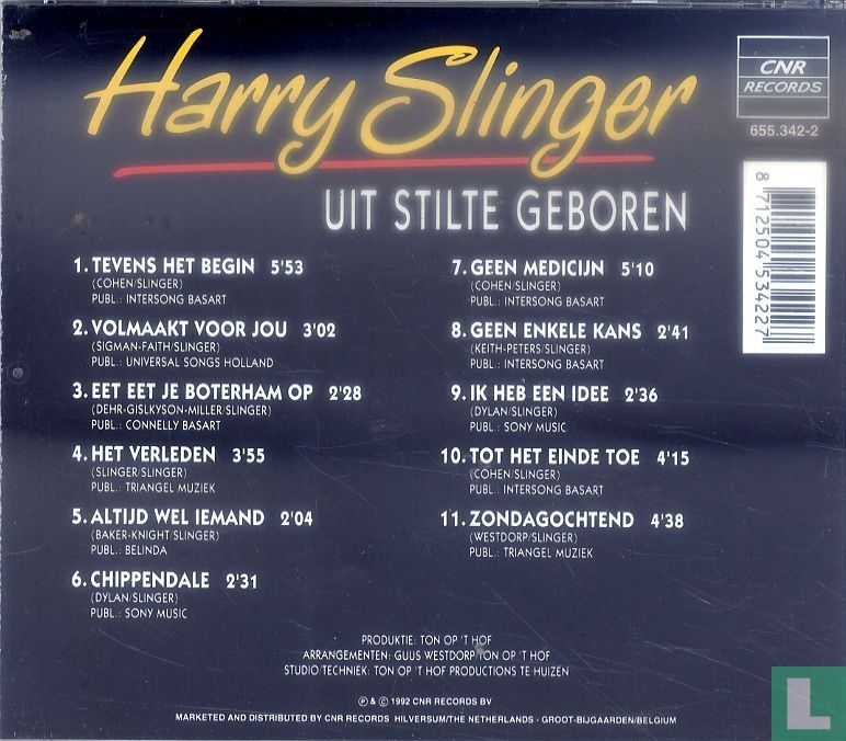 Uit stllte geboren