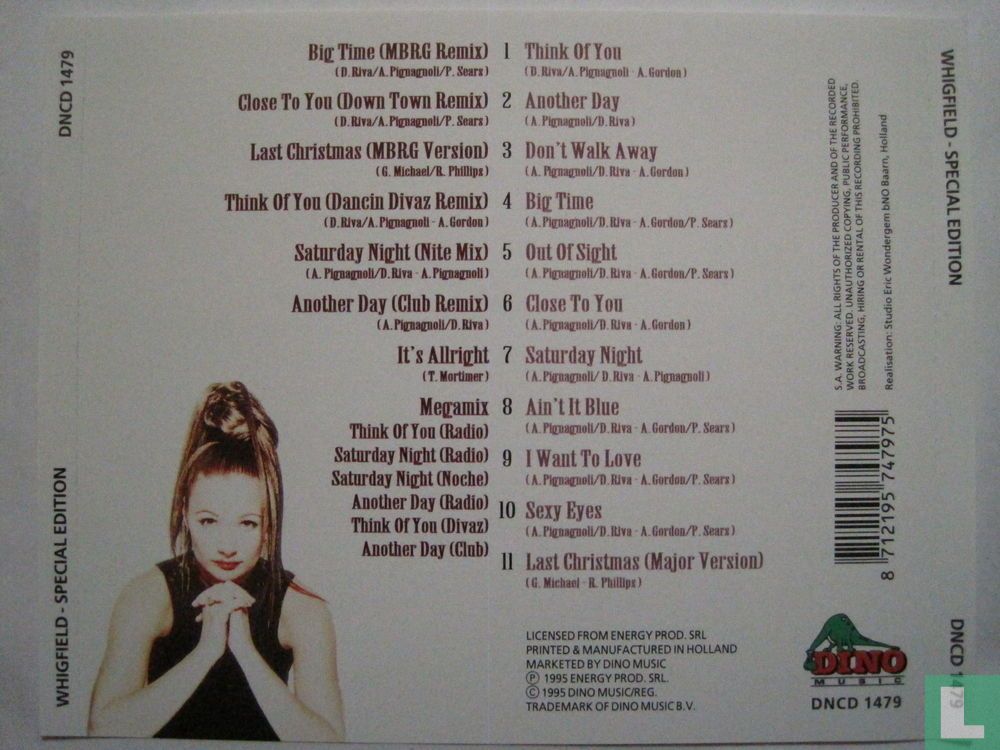 Whigfield - Special Edition