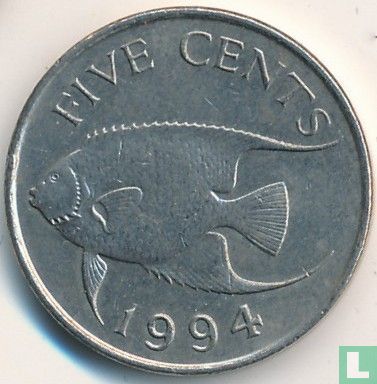 Bermuda 5 Cent 1994