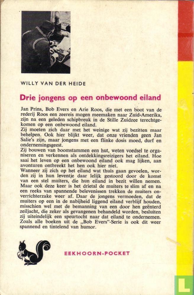 Drie jongens op een onbewoond eiland