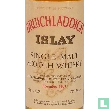 Bruichladdich 75° PROOF