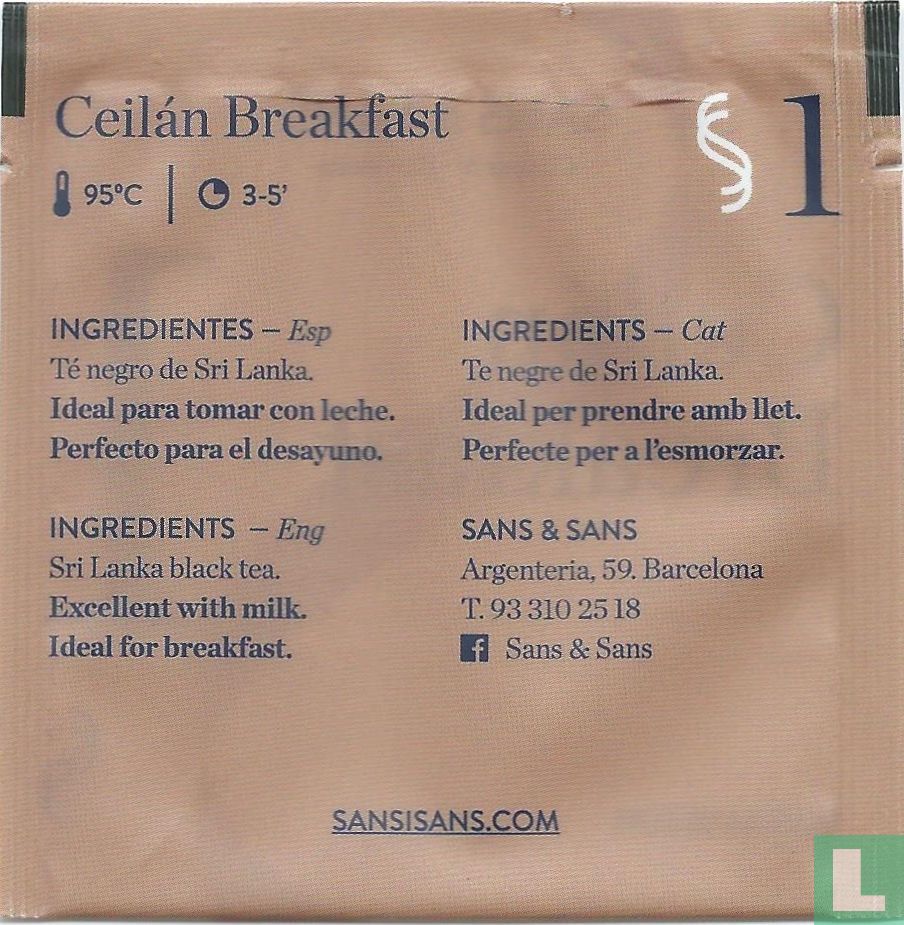 Ceilán Breakfast