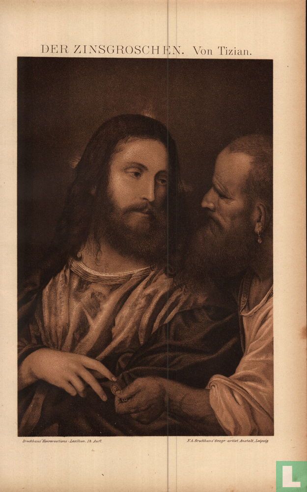 zinsgroschen tizian  