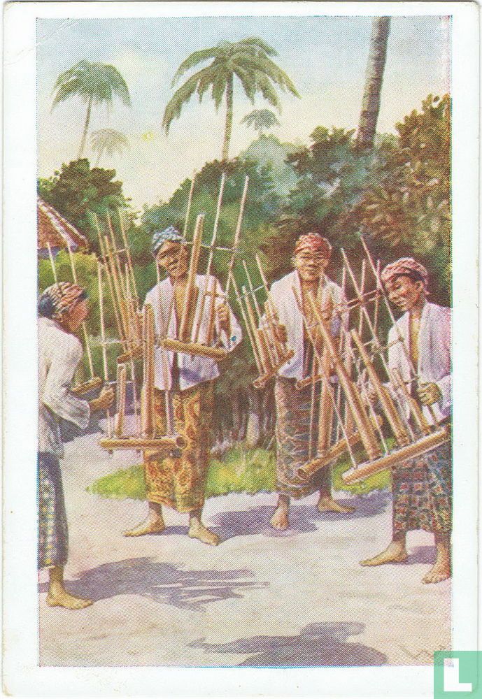 Angkloeng-orkestje - West Java