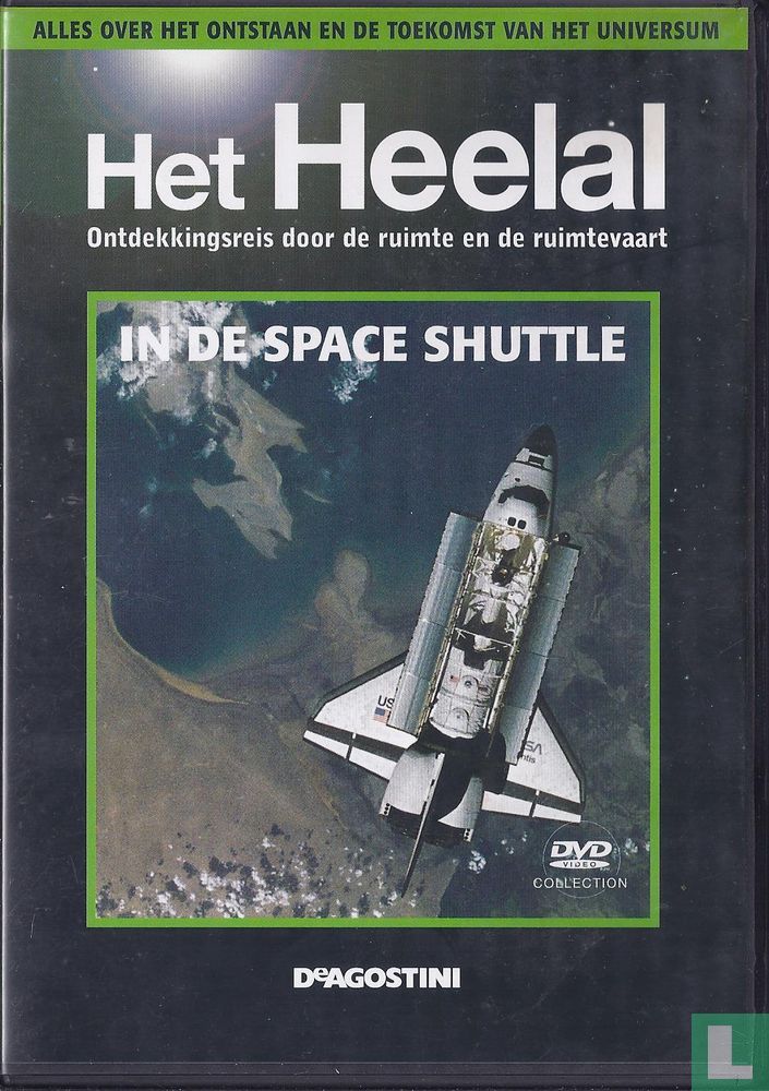 In de space shuttle
