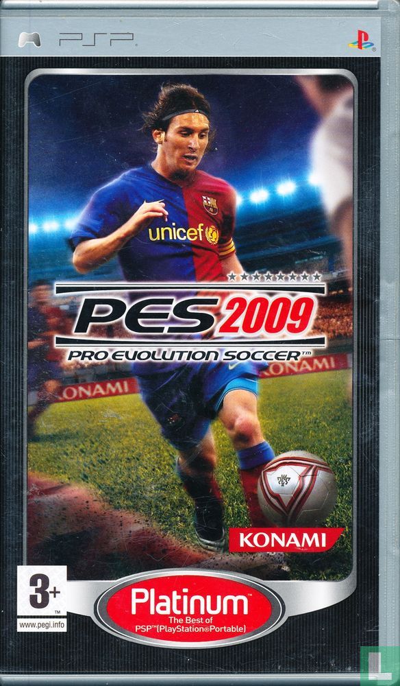 Pro Evolution Soccer 2009- PES 2009 (Platinum) (2009) - Sony Playstation  Portable (PSP) - LastDodo