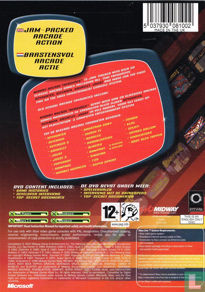 Midway Arcade Treasures