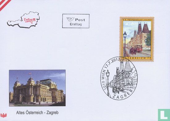 Postgebäude Zagreb