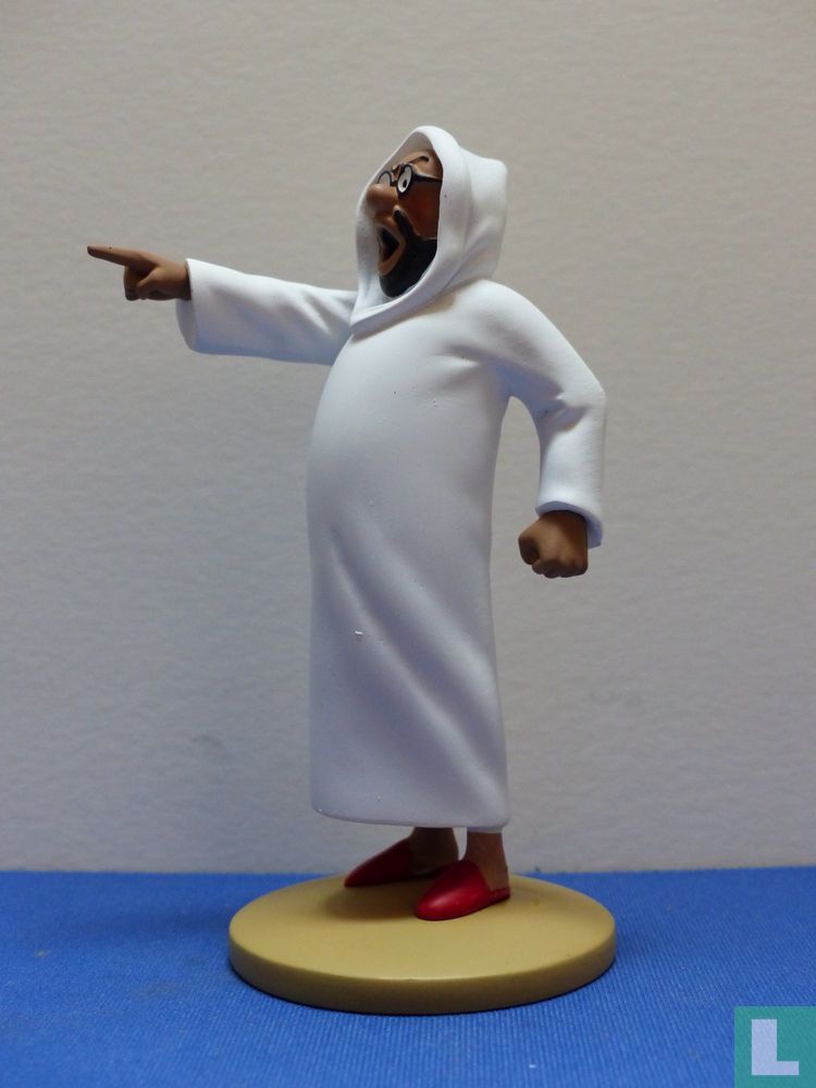 Figurine Tintin – Omar Ben Salaad – Collection Officielle – Numéro 89 – Résine