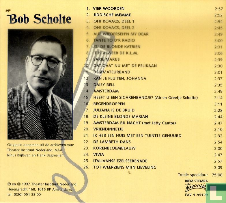 Bob Scholte