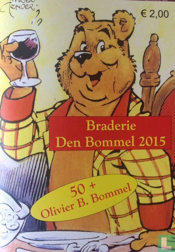 Programmaboek braderie Den Bommel 2015
