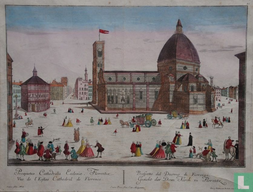 Prospectus Cathedralis Ecclessiae, Florentiae 