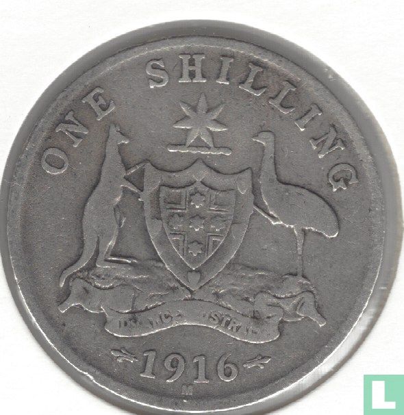 Australia 1 shilling 1916