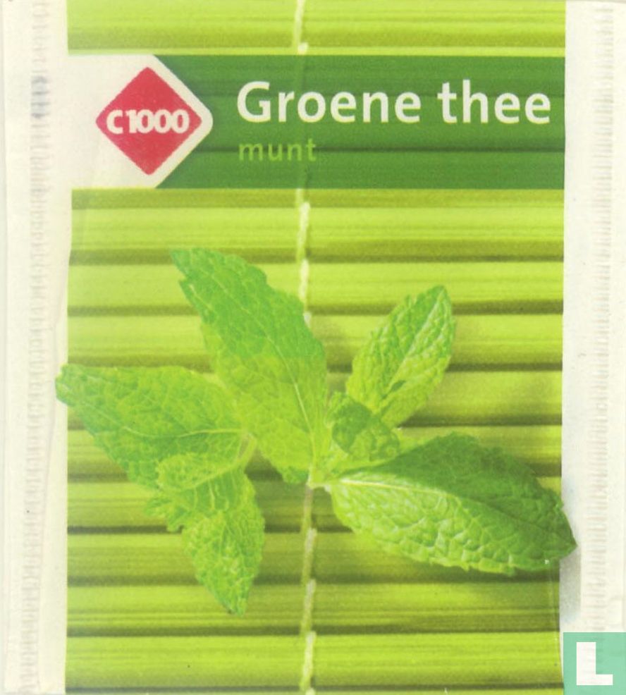 Groene thee munt