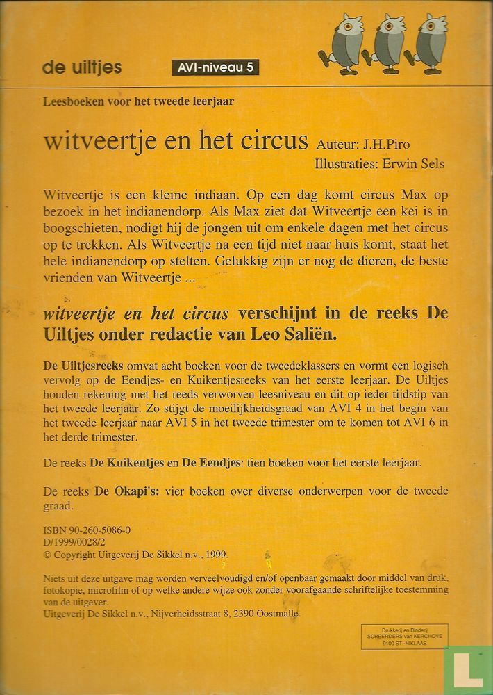 Witveertje en het circus