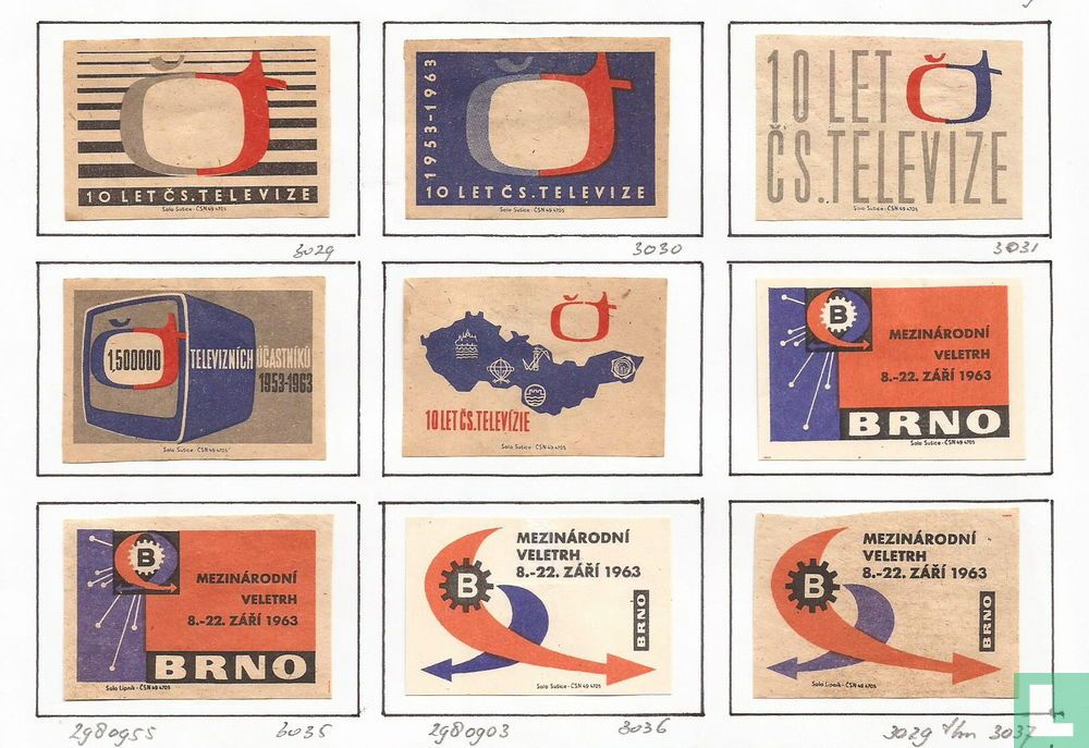 Mezinárodni veletrh 8.-22. zari 1963 Brno