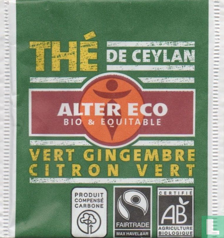 Thé Vert Gingembre Citron Vert