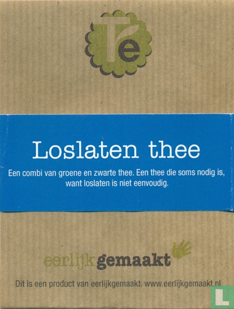 Loslaten thee  
