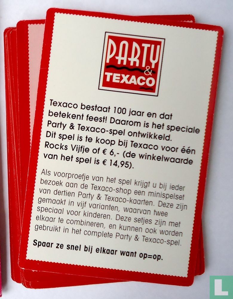 Party & Texaco Speelset