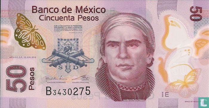 Mexique 50 Pesos