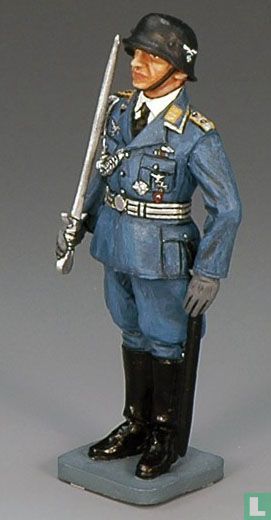 Standing Officer Saluting