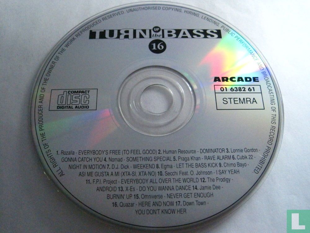 Turn up the Bass Volume 16