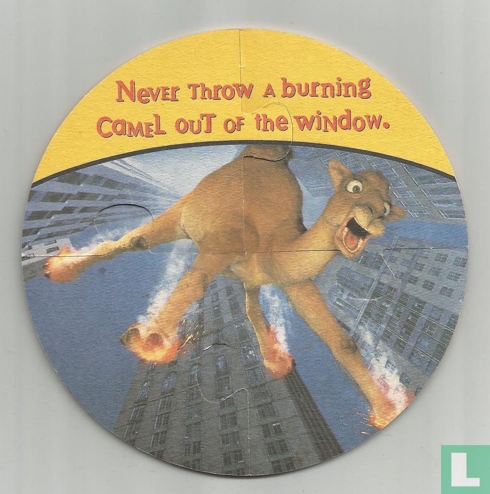 A camel always breaks the ice