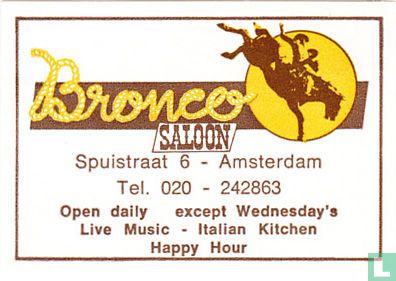 Bronco saloon