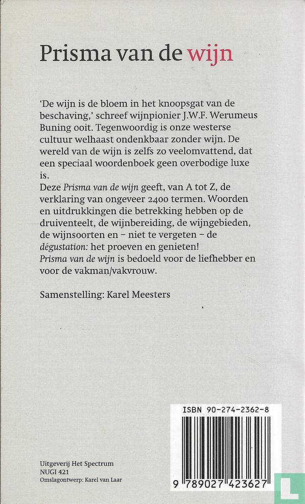 Prisma van de wijn