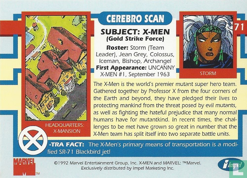 X-Men - Gold Strike Force