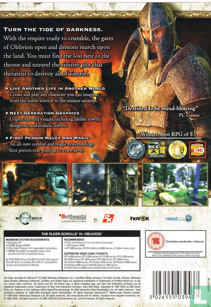 The Elder Scrolls IV: Oblivion 